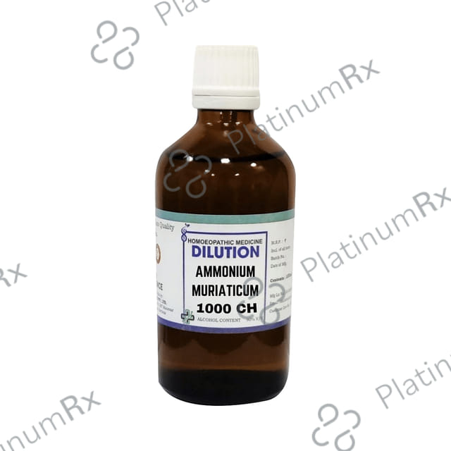 LDD Bioscience Ammonium Muriaticum Dilution 1000 CH 100 ml