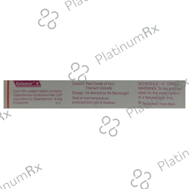 Galamer 8mg Tablet 10s