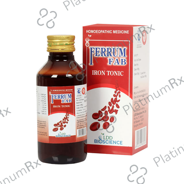 LDD Bioscience Ferrum Fab Iron Tonic 115 ml