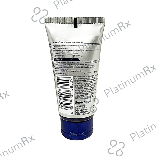 Nivea Nivea Men Acne Face Wash 50gm