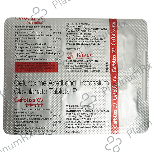 Cefbliss CV Tablet