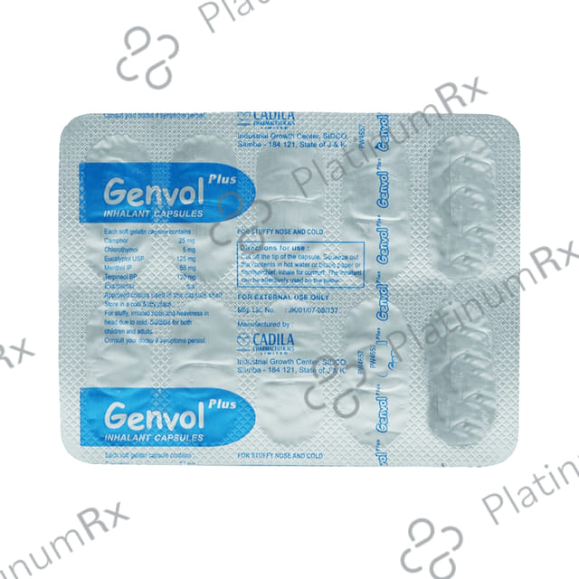Genvol Plus Capsule 10s