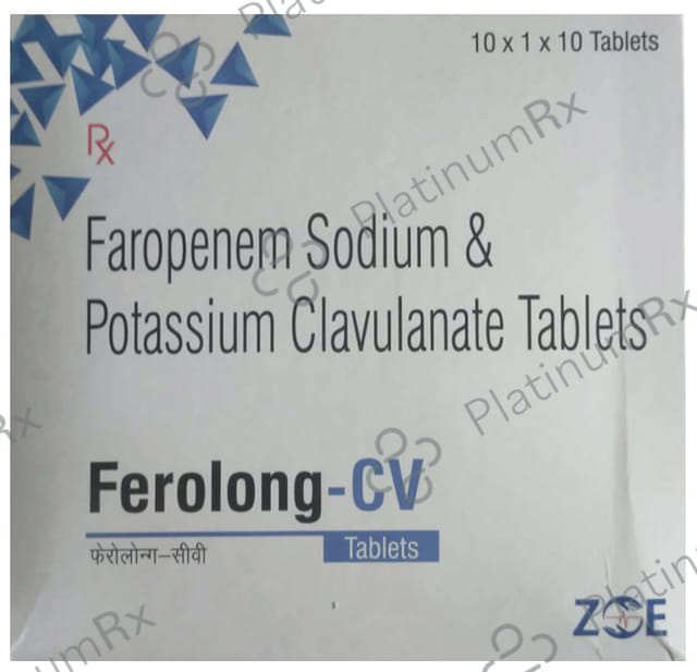 Ferolong CV 125/200mg Tablet 10s