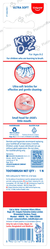 Colgate Kids Extra Soft for 0-2 Years Toothbrush