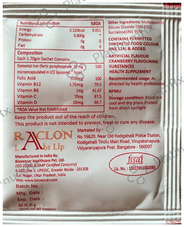 Raclofer Sachet 1.7gm