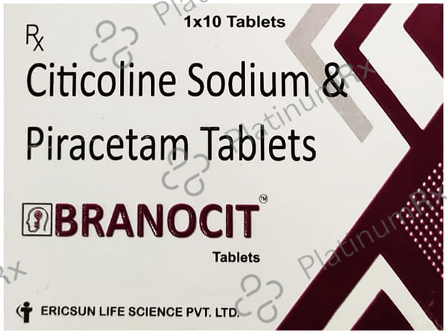 Branocit 500/800mg Tablet 10s