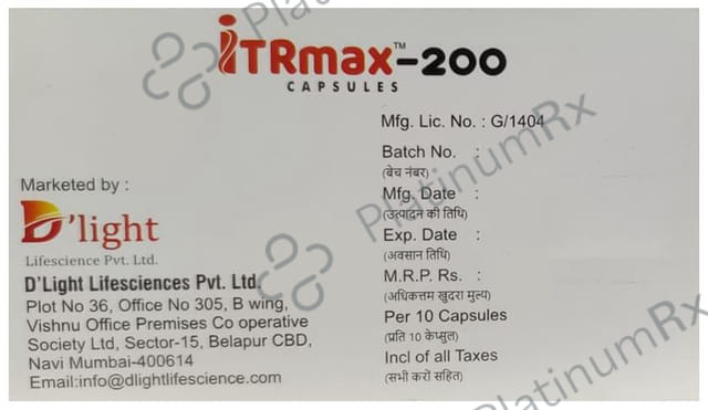 Itrmax 200 Capsule