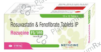 Rozucine F 5/160mg Tablet 10s