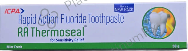 RA Thermoseal Rapid Action Fluoride Toothpaste 50gm