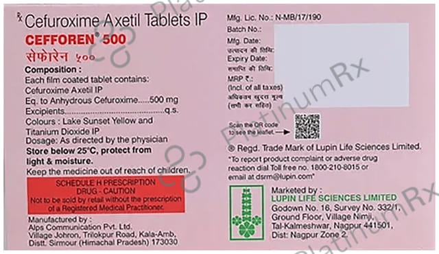 Cefforen 500mg Tablet 10s