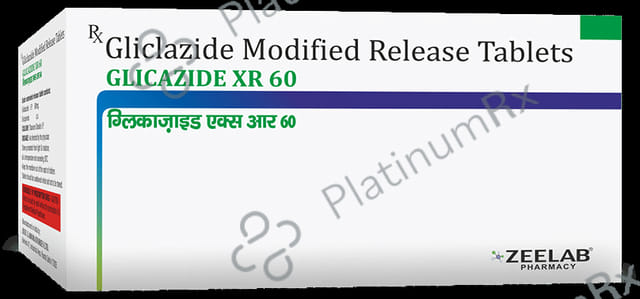 Glicazide 60mg Tablet XR 10s