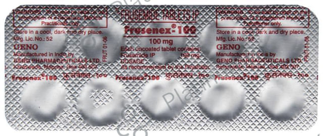 Frusenex 100mg Tablet 10s