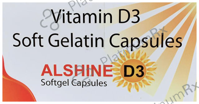 Alshine D3 Softgel Capsule