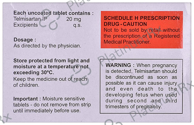 Tellzy 20mg Tablet 15s