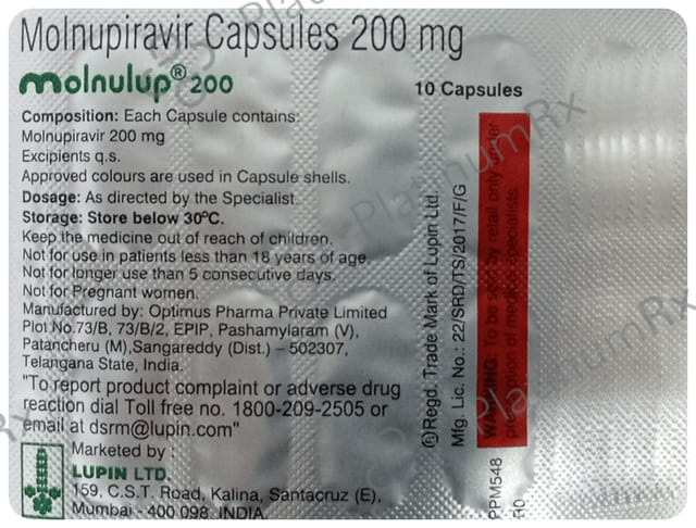Molnulup 200 Capsule