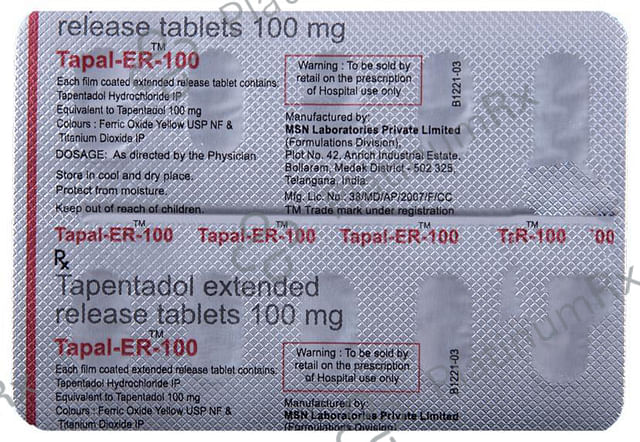 Tapal-ER 100 Tablet