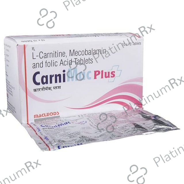 Carnimac Plus 500/1500/1500mg Tablet 10s