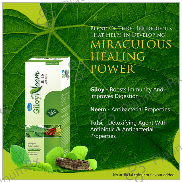 Leeford Giloy Neem Juice with Tulsi