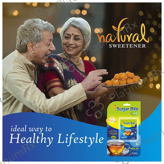 Sugar Bite Gold Low Calorie Sweetener Pellets 110 pellets