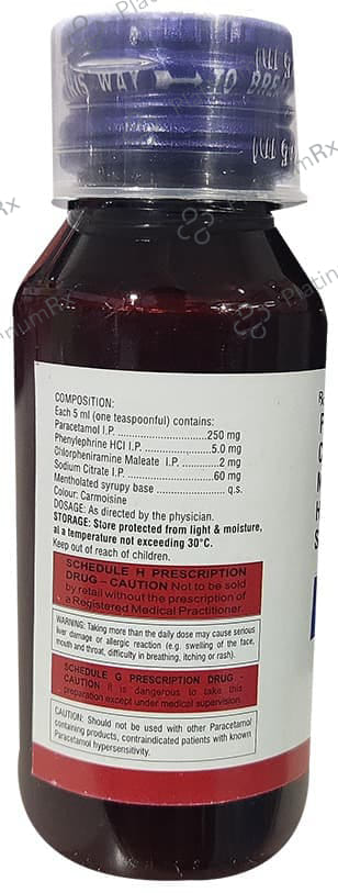 Glenpara Cold Ds Syrup 60ml
