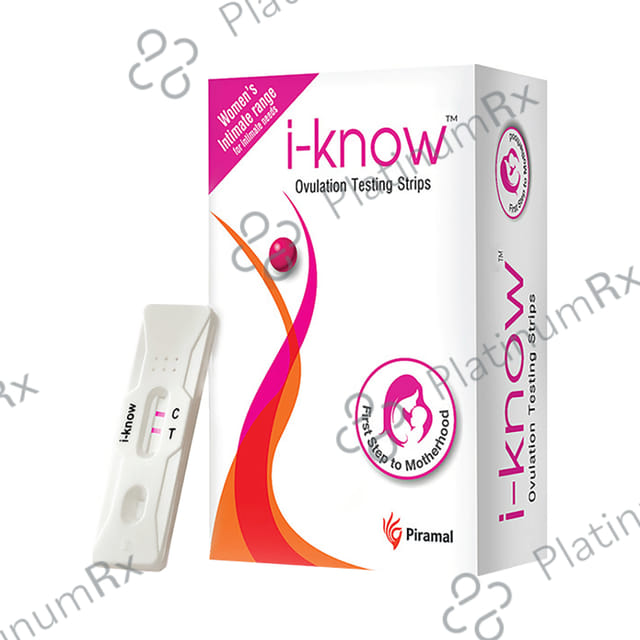 I Know Ovulation Testing Strip Kit 5s