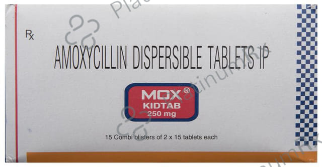 Mox Kid 250mg Tablet DT 15s