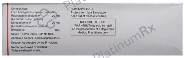 Rabezol DSR 30/20mg Capsule 10s
