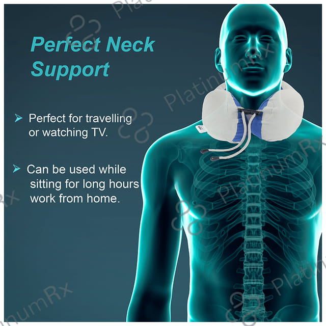 Tynor Travel Pillow Universal Grey