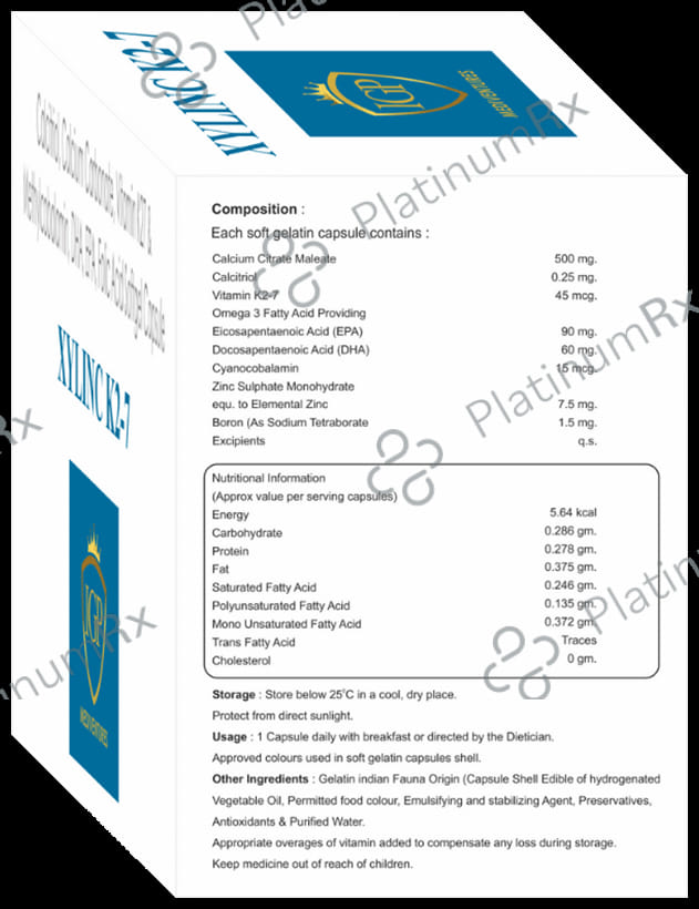 IGP Mediventures Xylinc K 27 Softgel Capsule