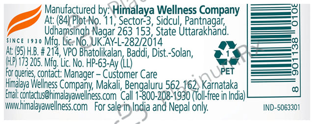 Himalaya Baby Powder Keeps Babys Skin Soft & Dry Paraben Free 100gm