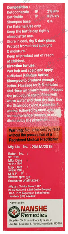 Klinique Active Shampoo