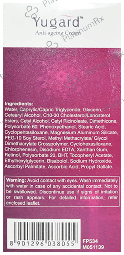 Yugard Anti Ageing Cream 30gm