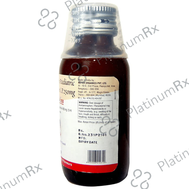 Babygesic 250mg Syrup 60ml
