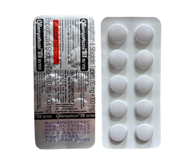 Gliempaflozin Sita 10/100mg Tablet 10s