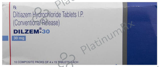 Dilzem 30mg Tablet CR 15s