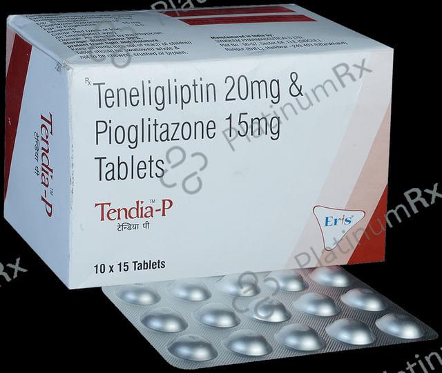 Tendia P 15/20mg Tablet 15s