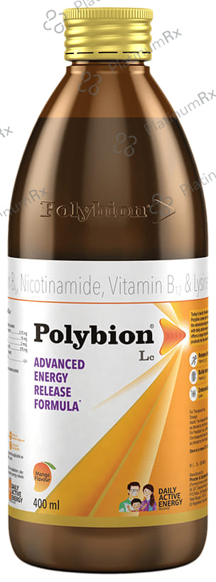 Polybion Lc Mango Flavour Syrup 400ml