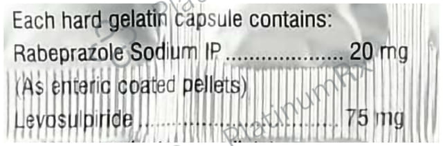 Rabetero L 75/20mg Capsule SR 15s