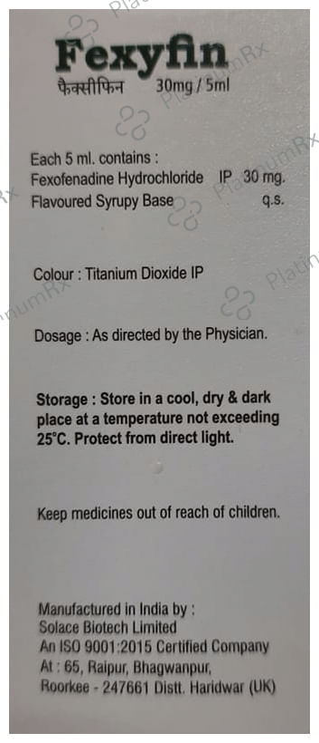 Fexyfin Oral Suspension