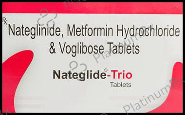 Nateglide Trio 60mg/500mg/0.2mg Tablet SR
