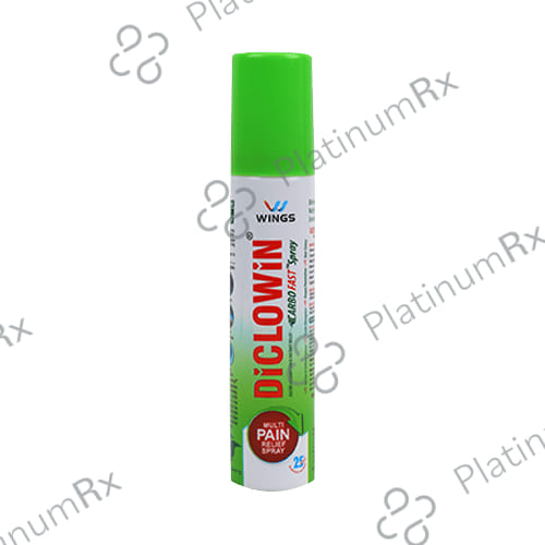 Diclowin Carbofast Multi Pain Relief Spray 40gm