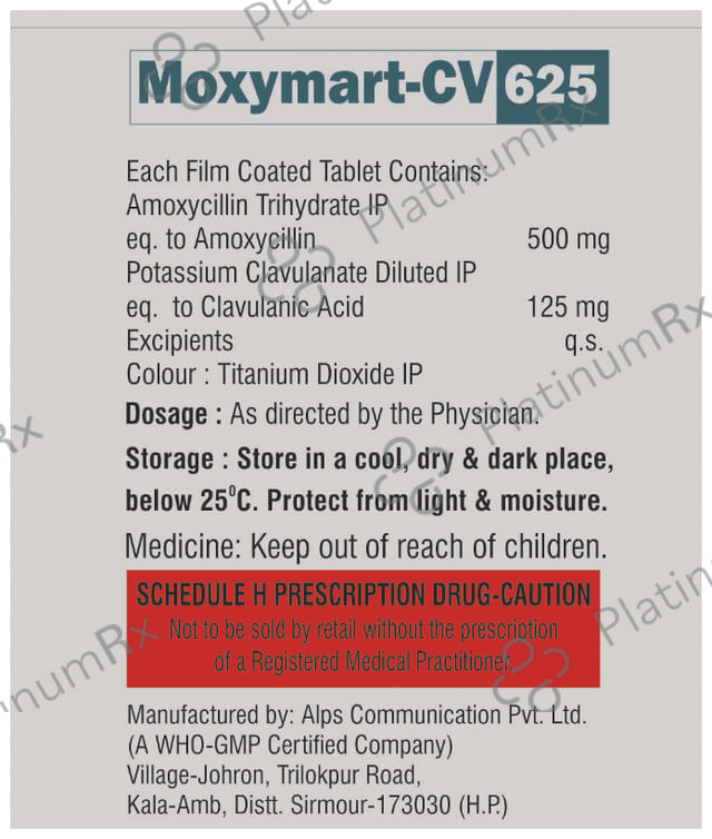 Moxymart-CV 625 Tablet