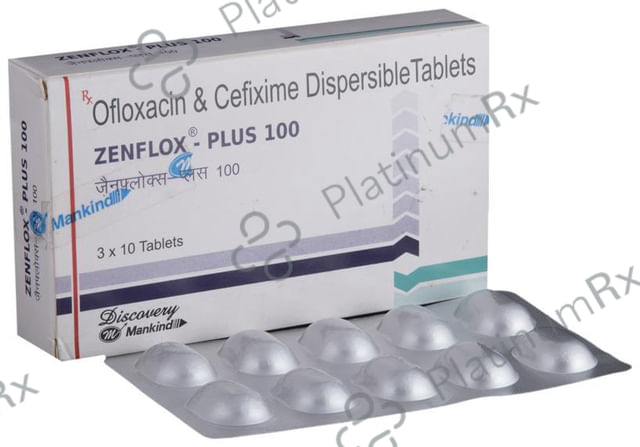 Zenflox Plus 100/100mg Tablet 10s