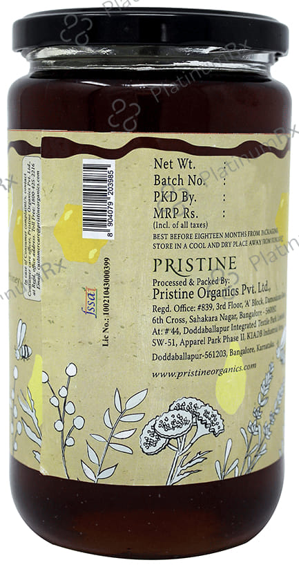 Pristine Blossom Honey Multifloral 1kg