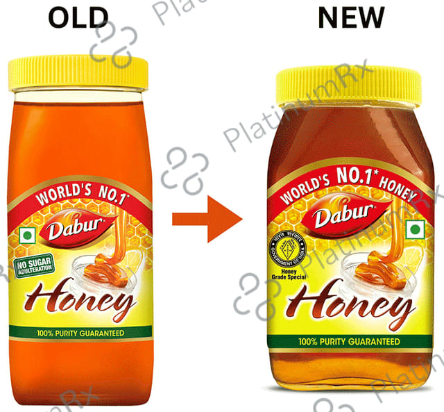 Dabur Honey 100% Pure Honey Brand With No Sugar Adulteration 250gm