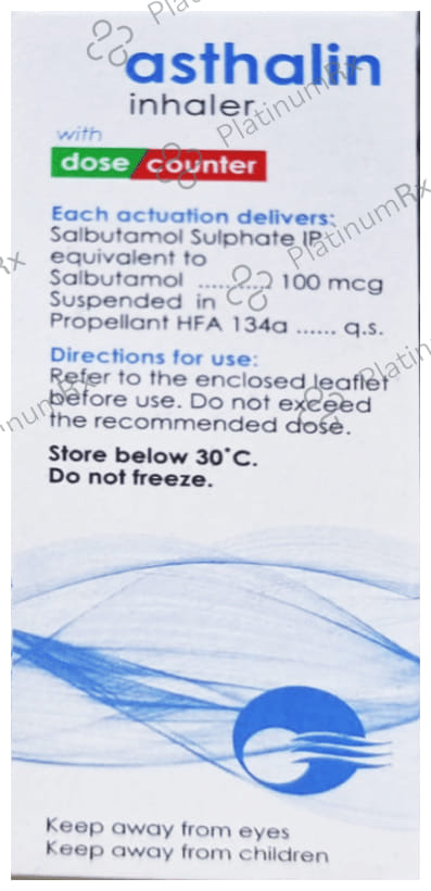 Asthalin 100mcg Inhaler 200MDI