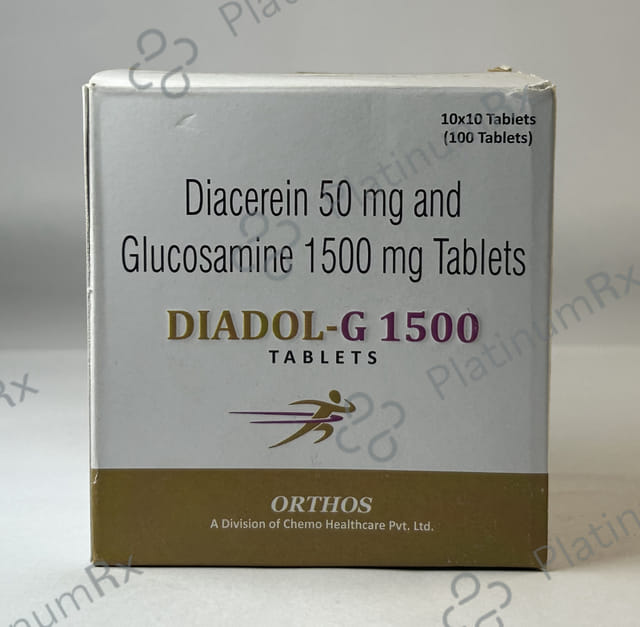 Diadol G 1500/50mg Tablet 10s