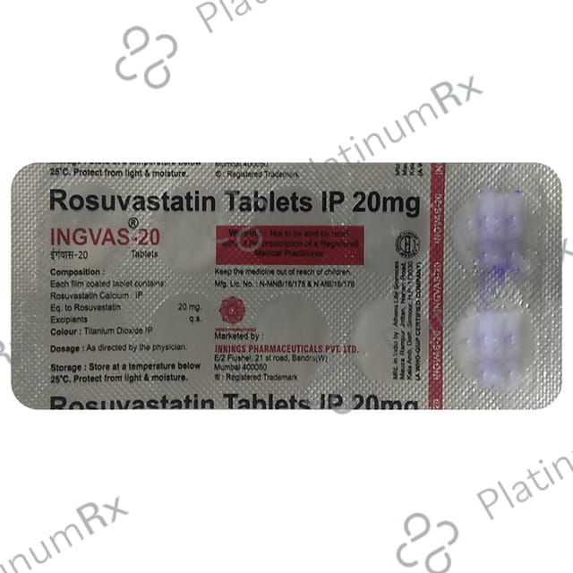 Ingvas 20mg Tablet