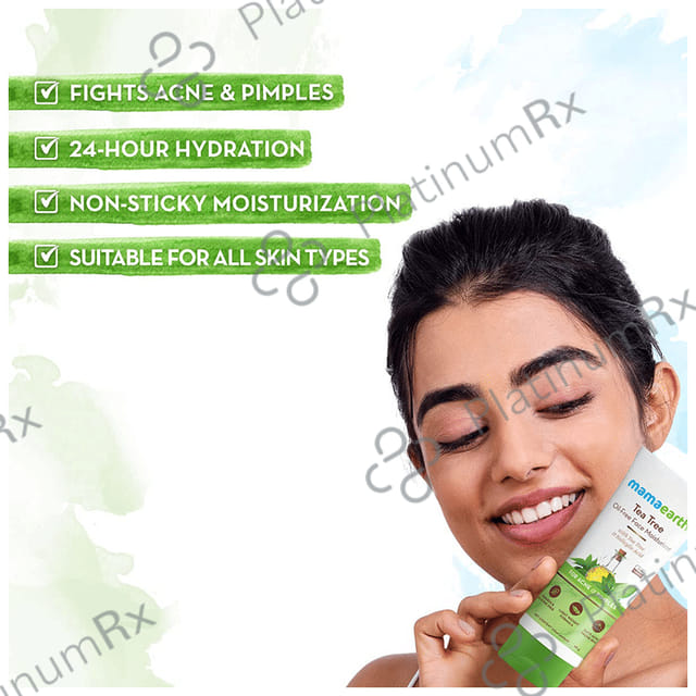 Mamaearth Tea Tree Oil Moisturizer 80gm