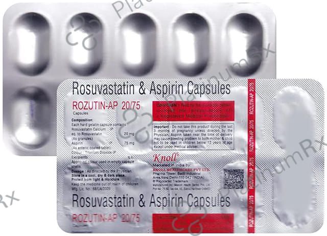 Rozutin AP 20/75mg Capsule 10s